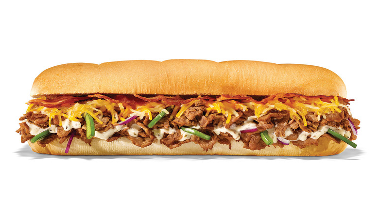 Subway footlong sub "The Monster"