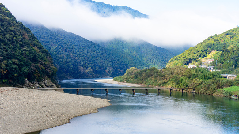 Shimanto River in Japan