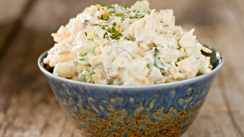 Mayo-based potato salad