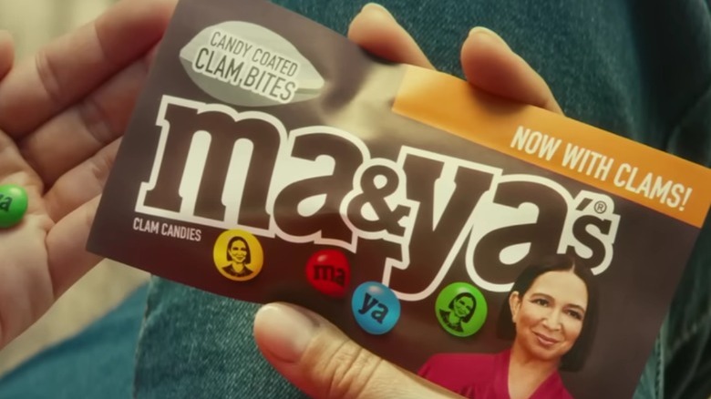 Ma&Ya's package, M&Ms Super Bowl 2023 ad