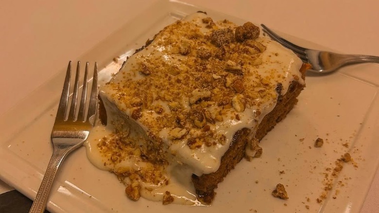 Carrot cake at Superior Seafood, New Orleans