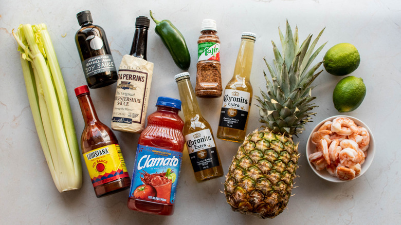 super-garnished michelada ingredients 