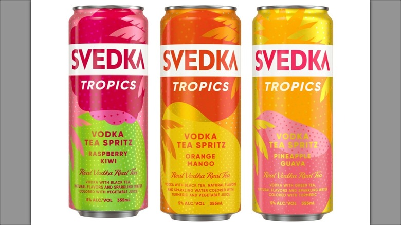 svedka tropics tea spritz flavors