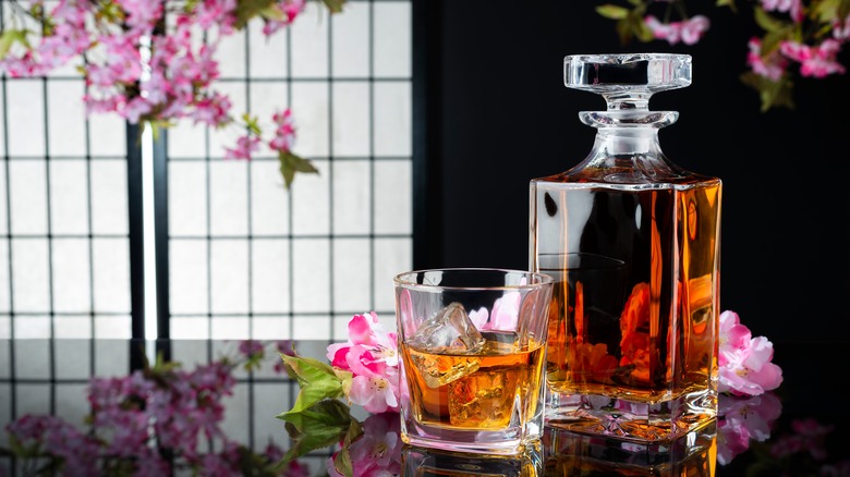 japanese whisky bottle