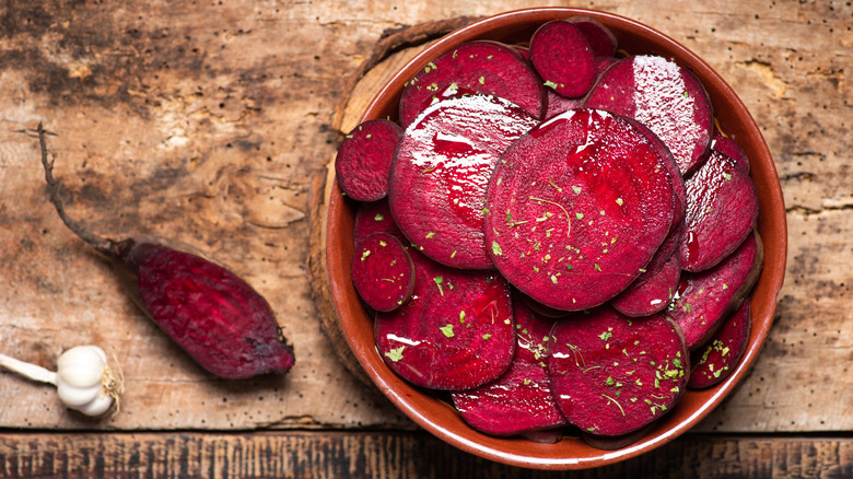 sliced beets