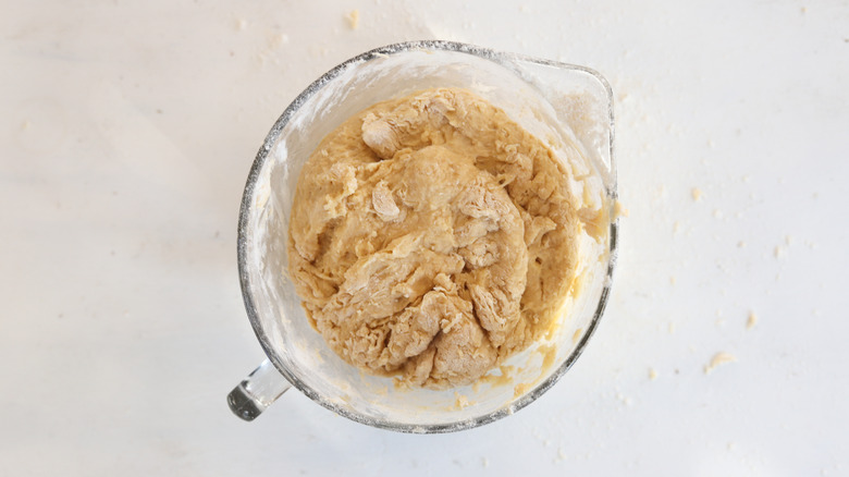 cardamom dough in a bowl