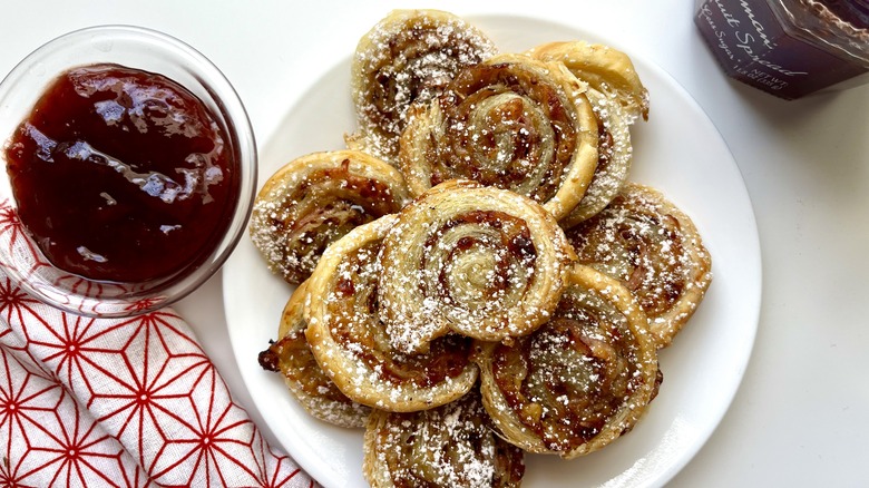 Plate with Monte Cristo Pinwheels