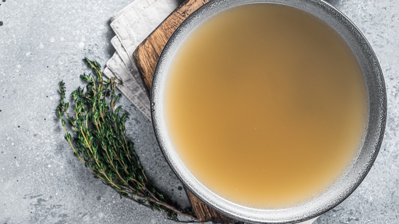 corn stock in bowl