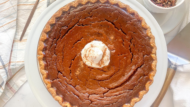 Whole sweet potato pie