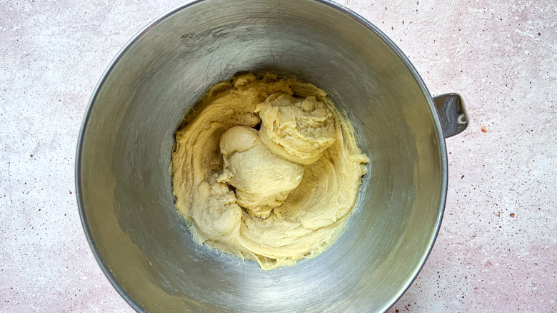 pasta dough in bowl