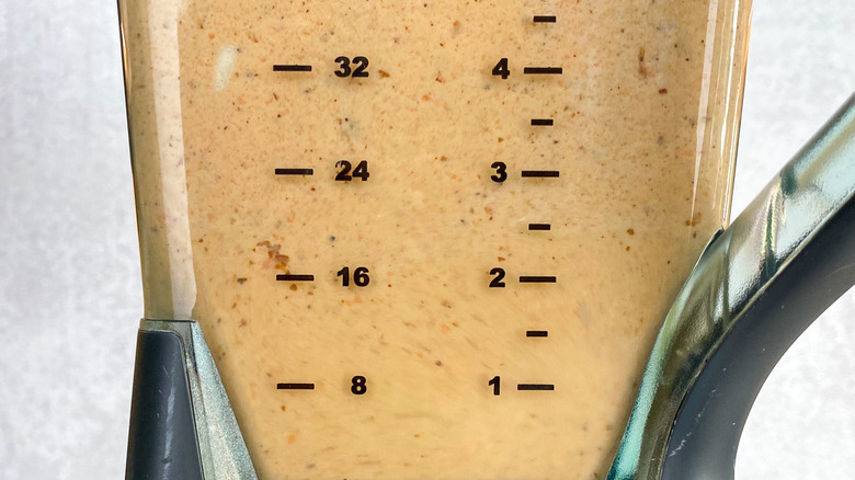 blended sweet potato smoothie