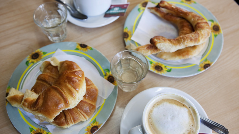 coffee and pastries