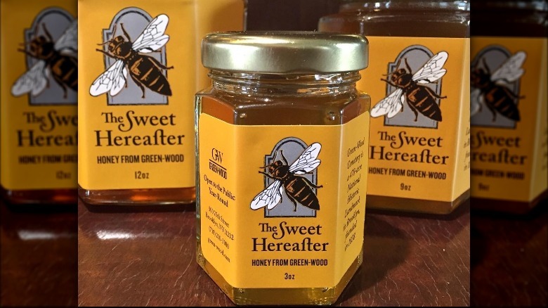 Jars of The Sweet Hereafter honey 