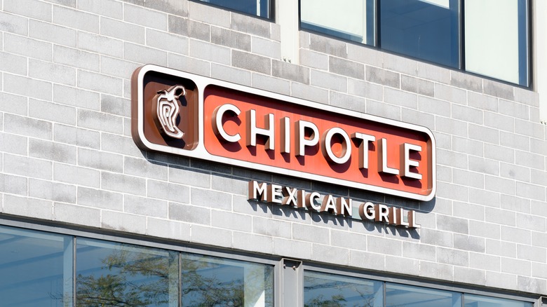 Chipotle Mexican Grill sign