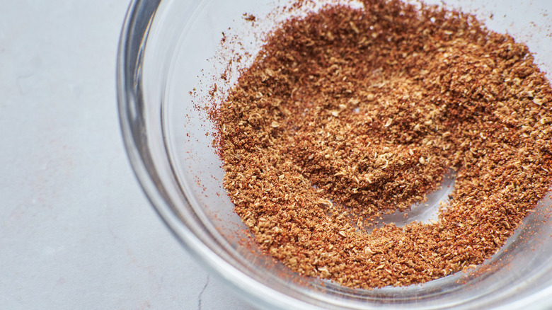 ground spices in bowl