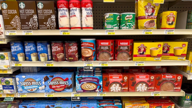 different hot chocolate mix brands