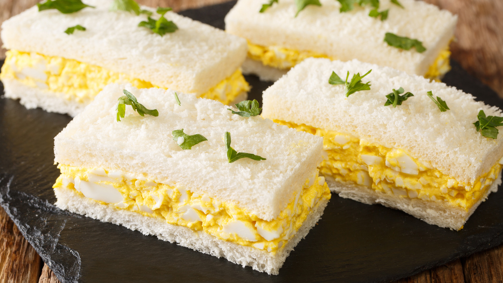 Japanese Egg Omelette Sandwich - Tamago Sando