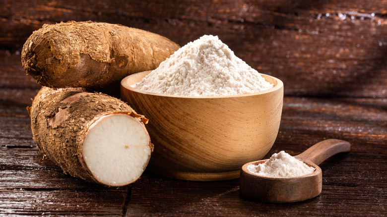 Cassava root starch