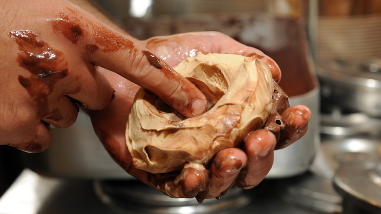 Making a tartufo