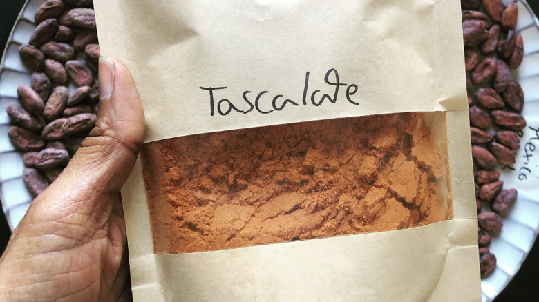 Mexican tascalate powder for drinks 