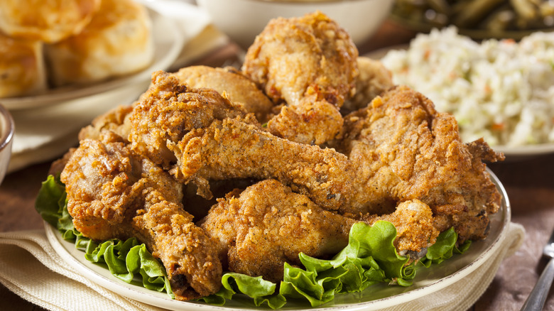 Southern fried chicken