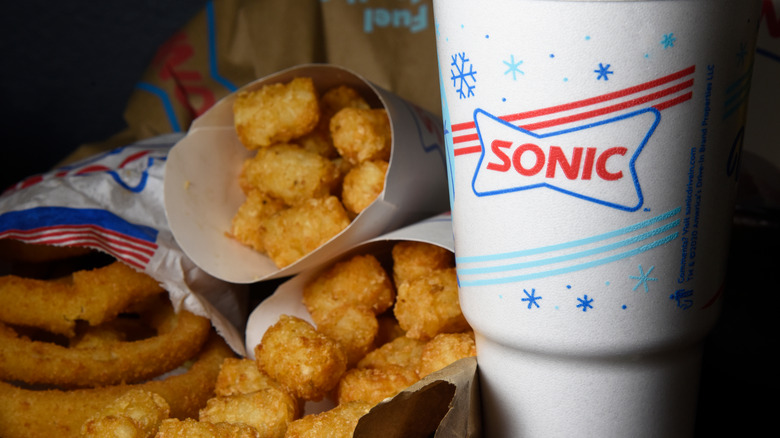 Tater tots in Sonic meal