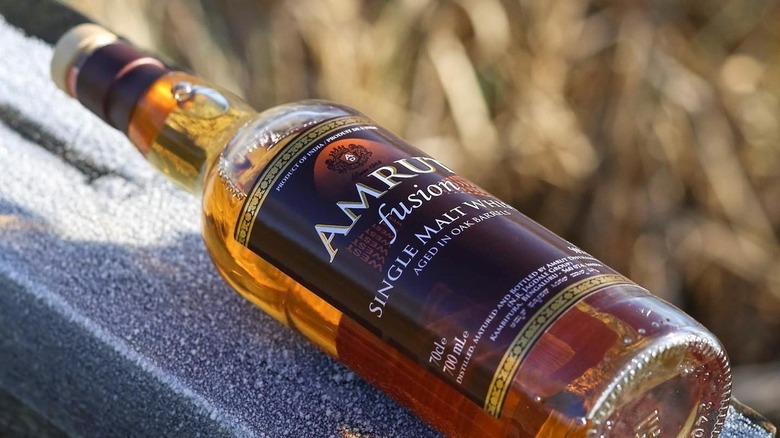 Amrut Fusion single malt whisky