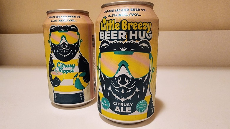 two cans of Little Breezy