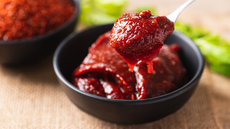 spoonful of gochujang