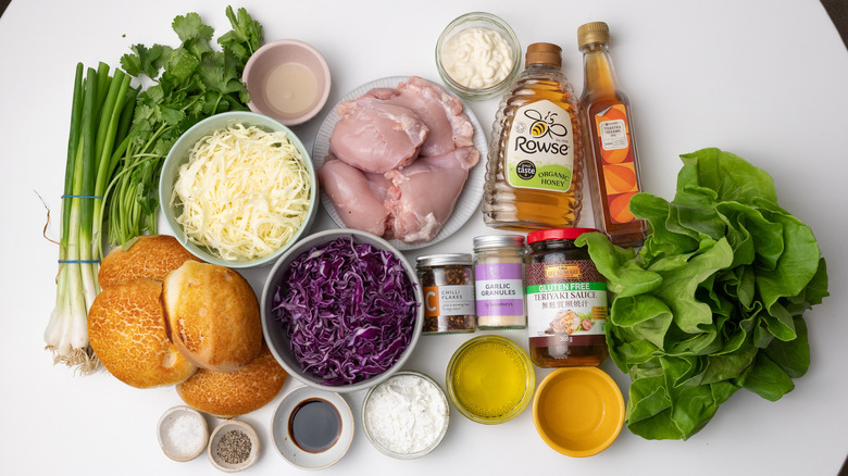 teriyaki chicken sandwich ingredients