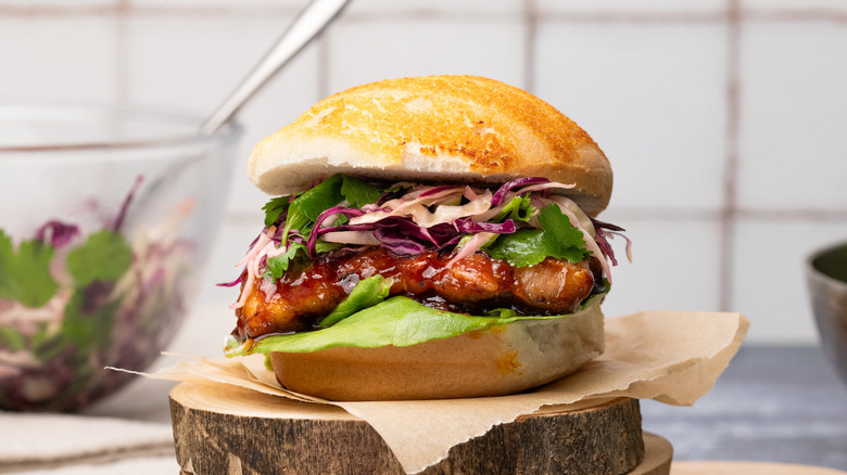 teriyaki chicken sandwich