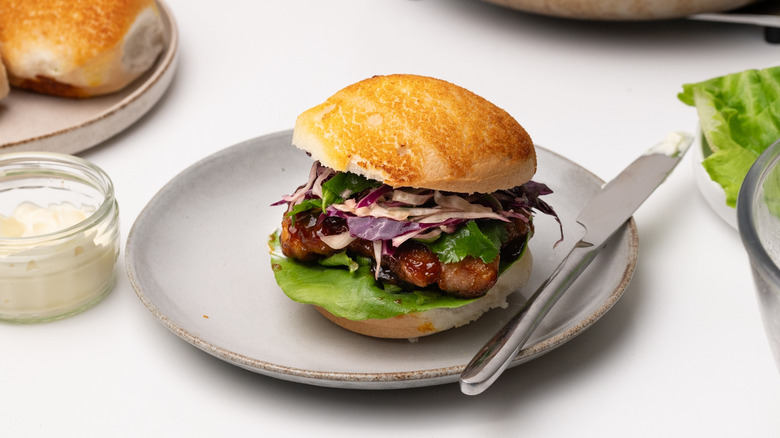 teriyaki chicken sandwich