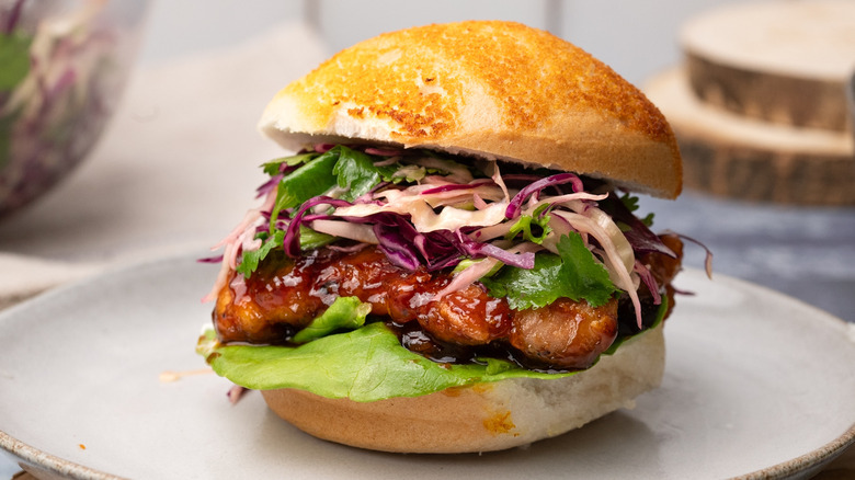 teriyaki chicken sandwich