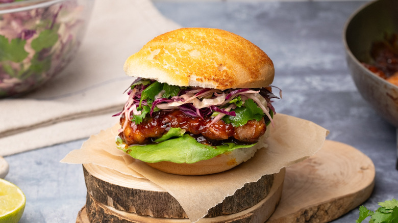 teriyaki chicken sandwich