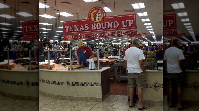 Restaurant inside a Texas Buc-ee's