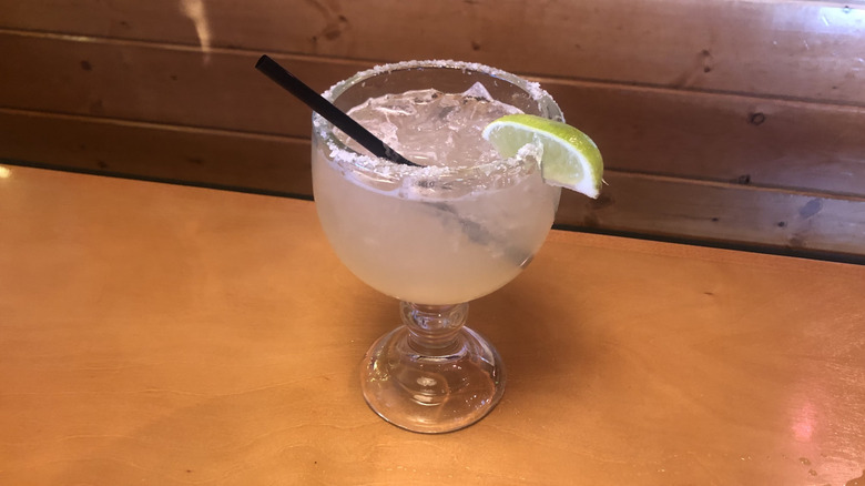 Texas Roadhouse house margarita on the rocks