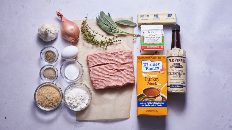 ingredients on a table