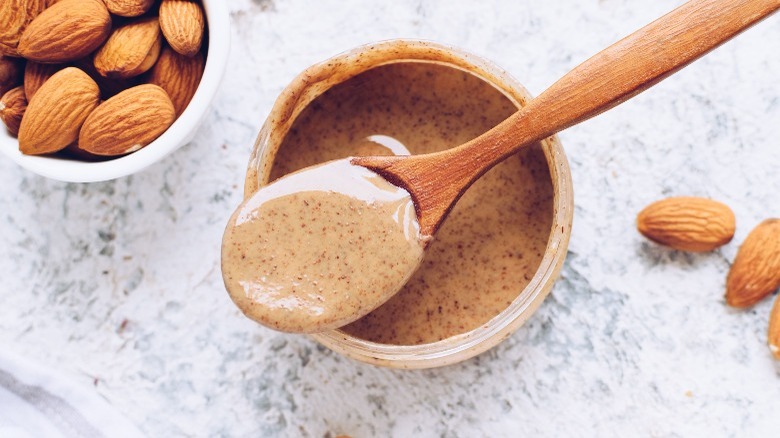 Spoonful of almond butter