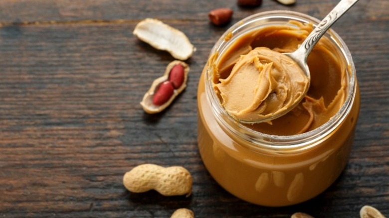 jar of peanut butter