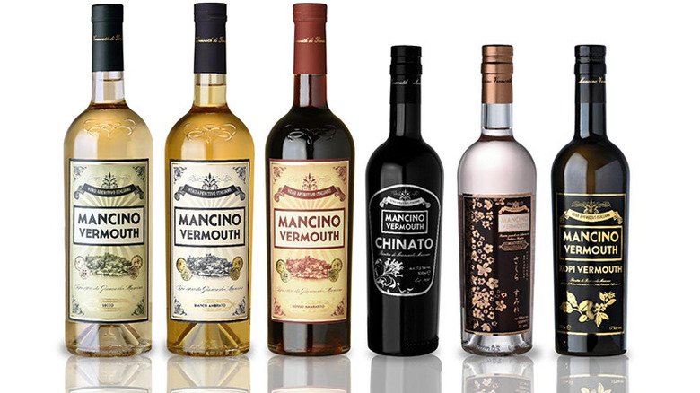 Mancino Vermouth bottles