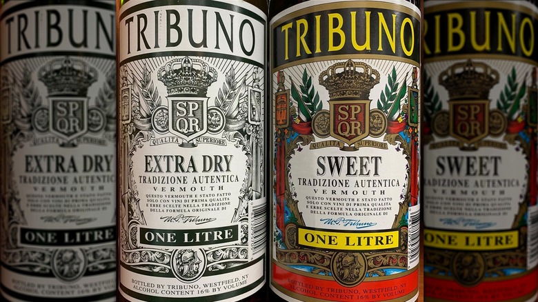 Tribuno dry and sweet vermouth