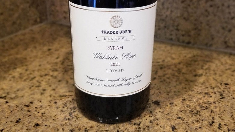 Trader Joe's Reserve Syrah