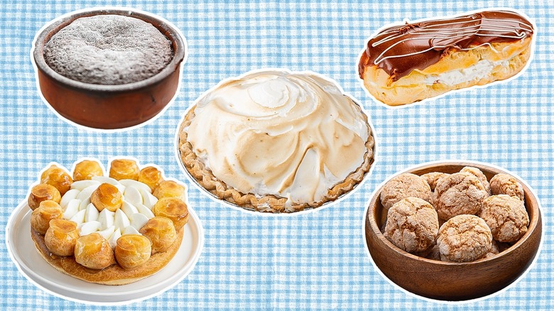 Collage of expert-level desserts