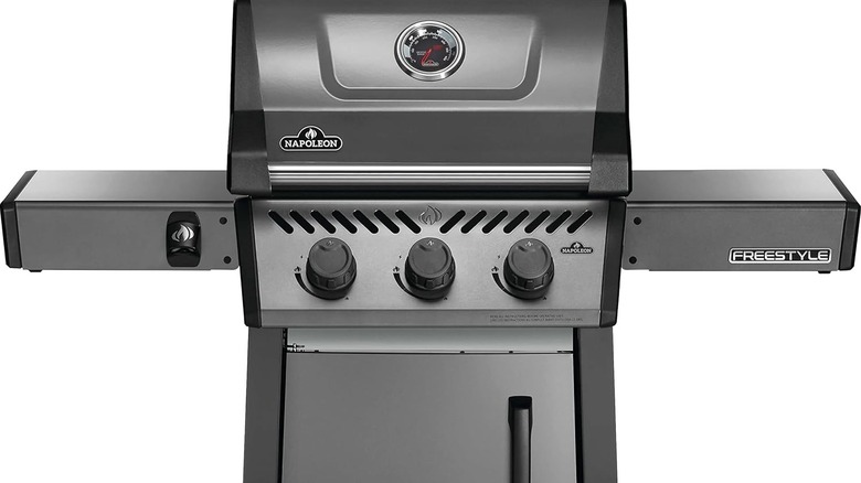 A Napoleon Freestyle grill.