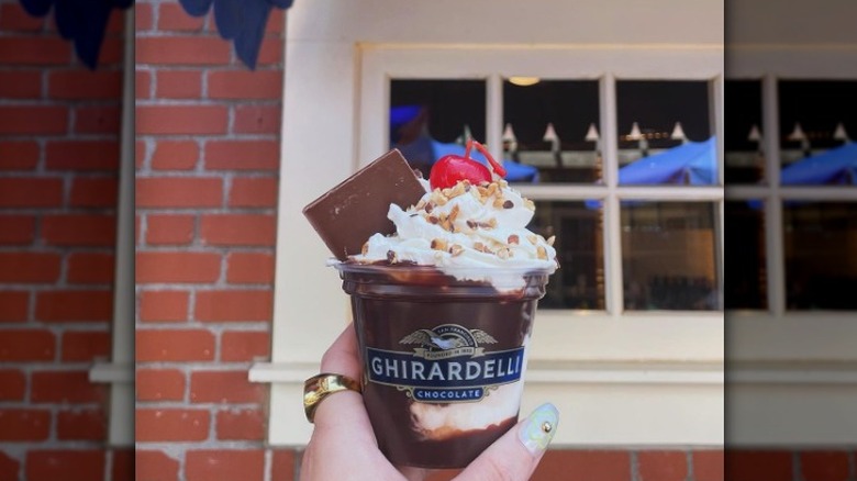 Ghirardelli Dessert at Disneyland