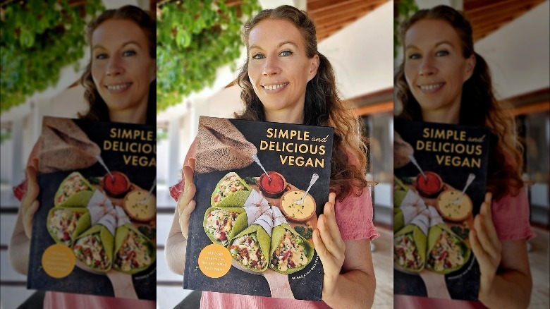 Michaela Vais and cookbook