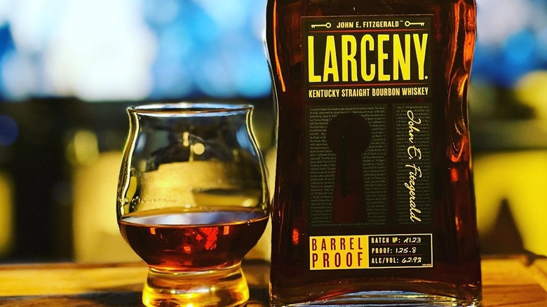 Larceny Barrel Proof bourbon