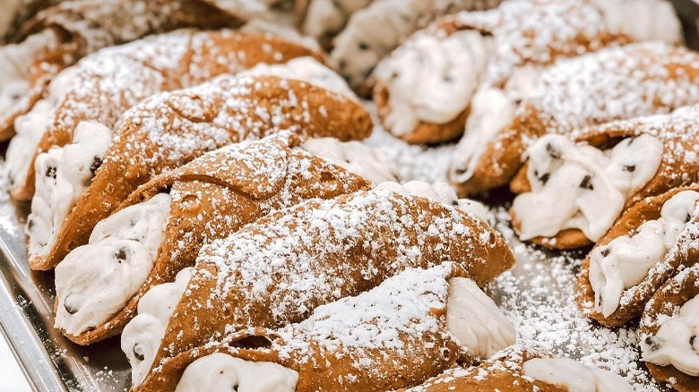 Cannoli from Mattarello Bakery