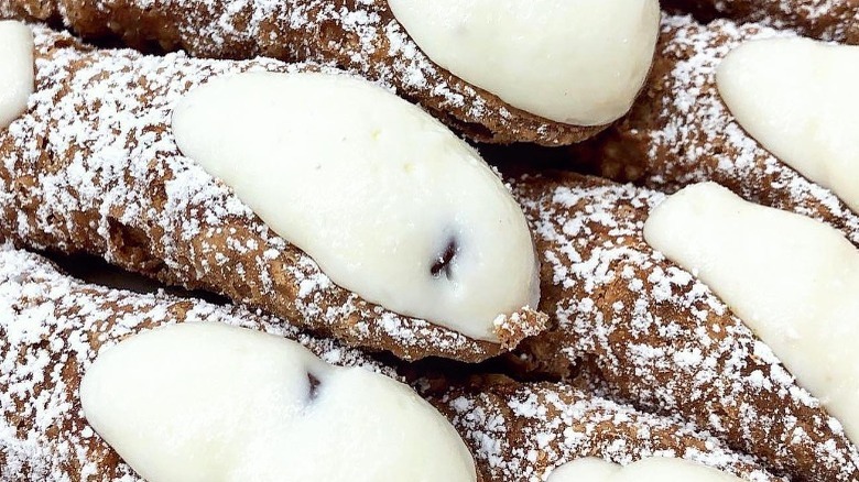 cannoli from Rispoli Pastry Shop