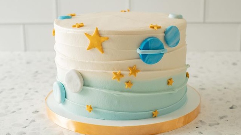 starry By the Way cake